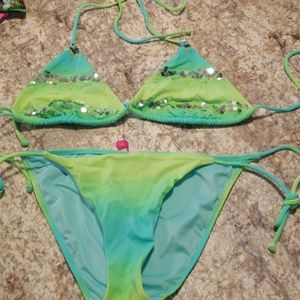 Victoria Secret ombre bakini with sequin detail